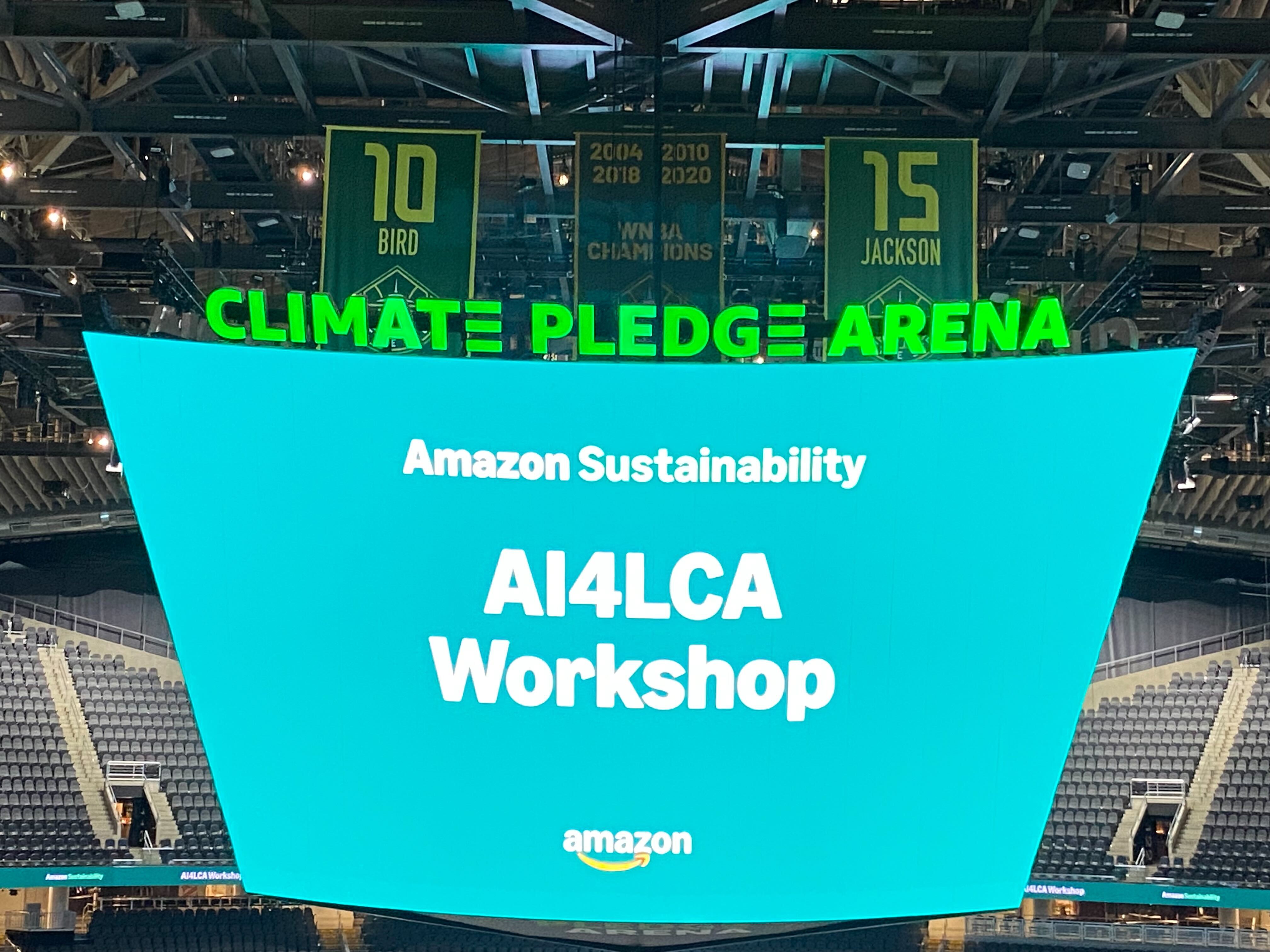 Reception at Climate Pledge Arena